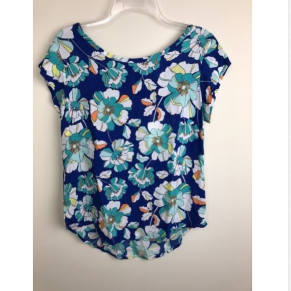 Stylus Career Work Everyday Blouse Floral - Picture 1 of 4